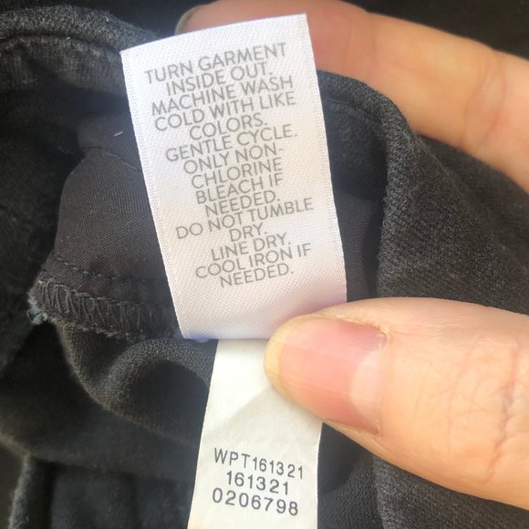 J Jill Pants Size 6 Premium Bi-Stretch Cotton Rayon Spandex Black - Picture 9 of 9